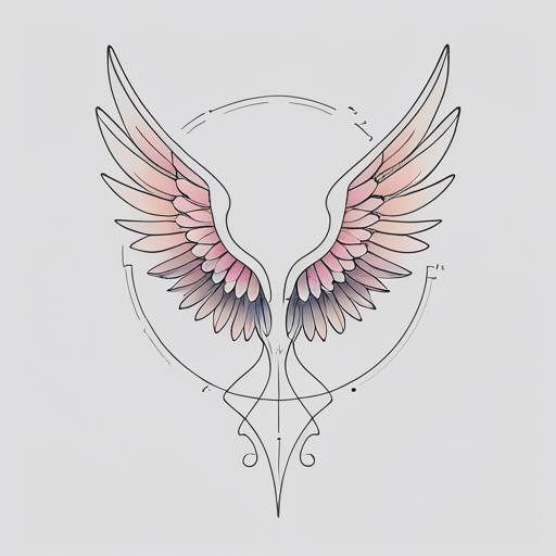Wings of the Sacred Path Tattoo idea