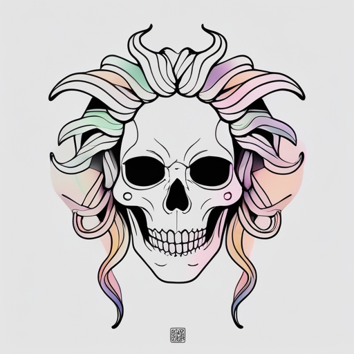 Skull Medusa