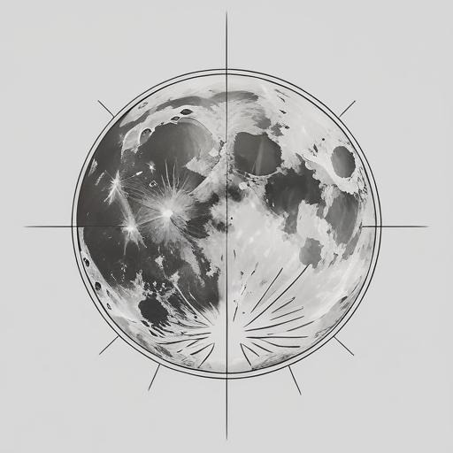 Moon’s Silent Firestorm