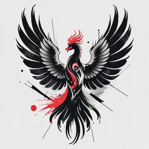 Sacred Phoenix’s Wings of Rebirth