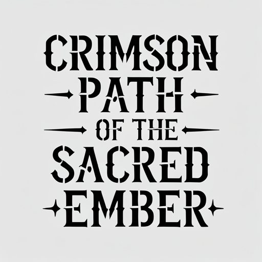 Crimson Path of the Sacred Ember