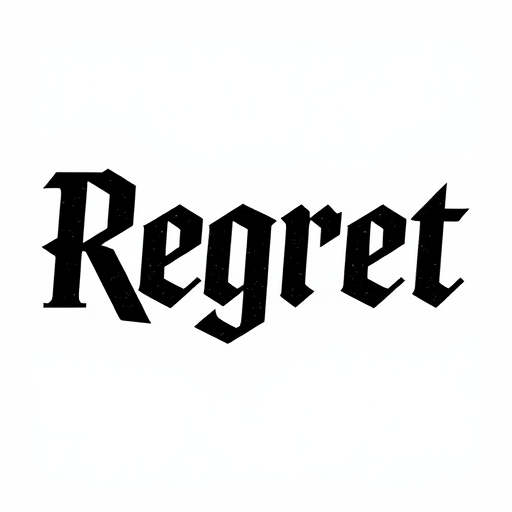 Regret Tattoo idea