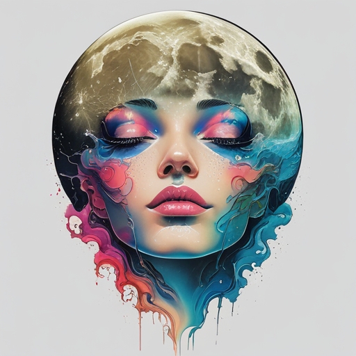 Whispers of the Silent Moon Tattoo idea