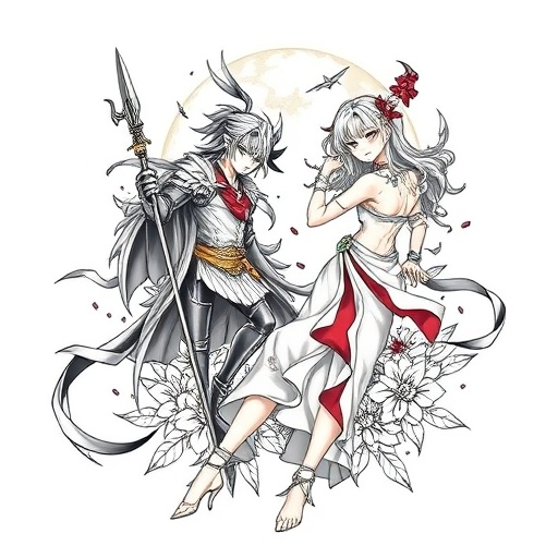 Moonlit Tears of the Soul Tattoo idea