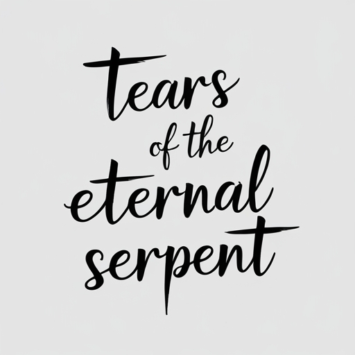 Tears of the Eternal Serpent Tattoo idea