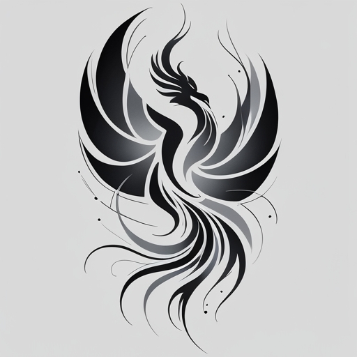 Whispers of the Phoenix’s Radiance Tattoo idea