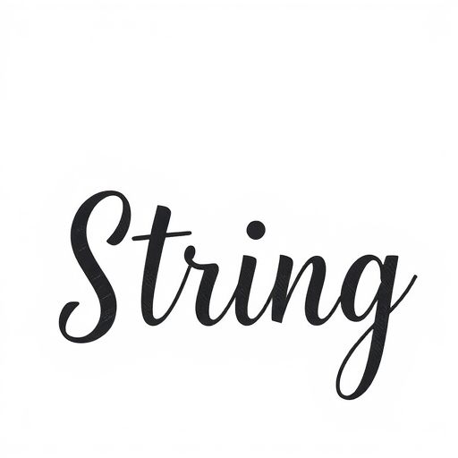 String