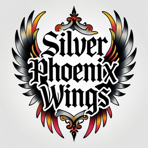 Silver Phoenix Wings