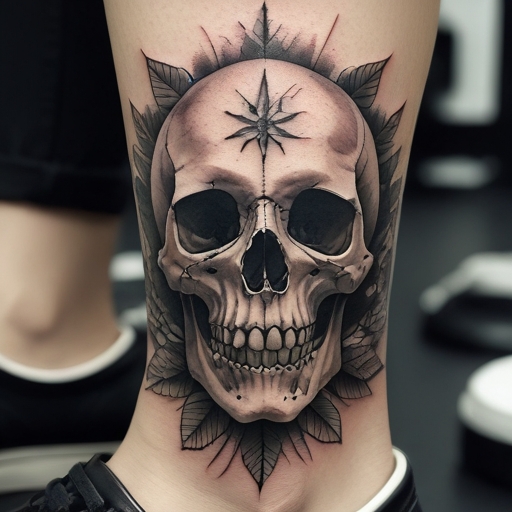 Neotraditional Skull