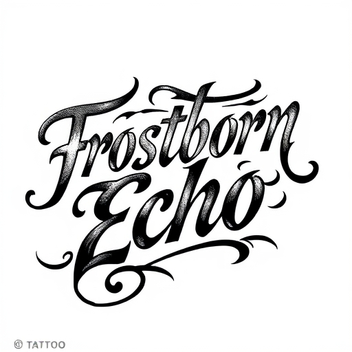 Frostborn Echo Tattoo idea