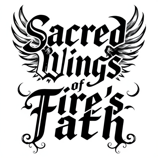 Sacred Wings of Fire’s Path Tattoo idea