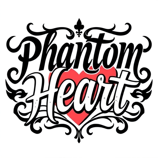 Phantom Heart Tattoo idea