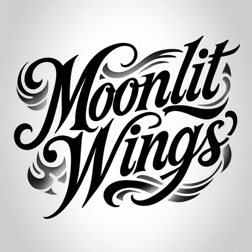 Moonlit Wings Tattoo idea