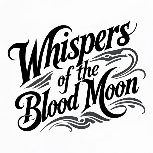 Whispers of the Blood Moon Tattoo idea