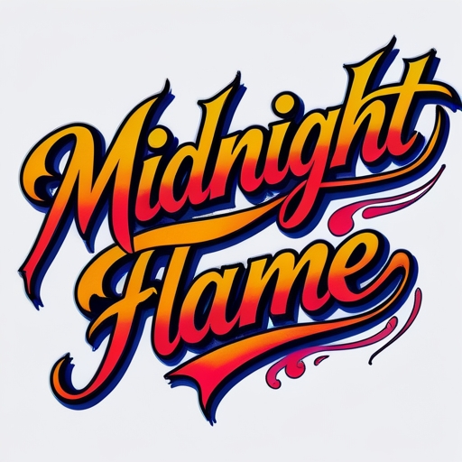 Midnight Flame Tattoo