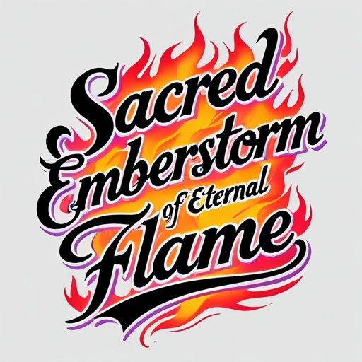 Sacred Emberstorm of Eternal Flame Tattoo