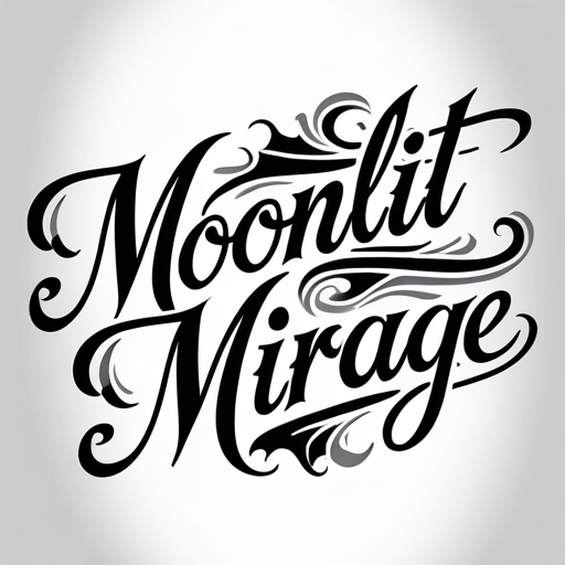 Moonlit Mirage Tattoo idea
