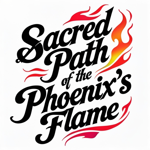 Sacred Path of the Phoenix’s Flame Tattoo idea