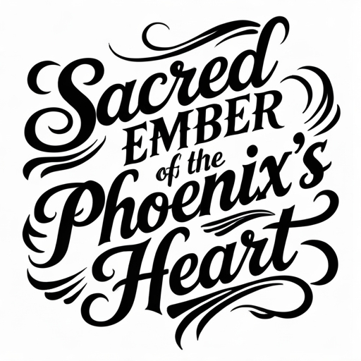 Sacred Ember of the Phoenix’s Heart Tattoo idea