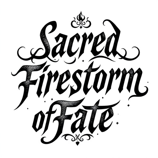 Sacred Firestorm of Fate Tattoo idea