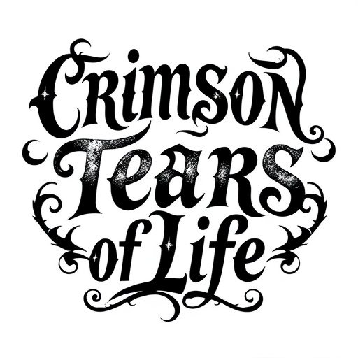 Crimson Tears of Life Tattoo idea