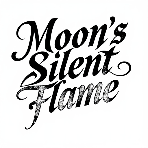 Moon’s Silent Flame Tattoo idea