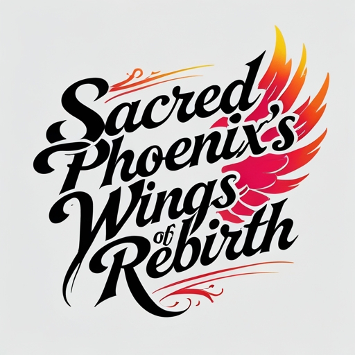 Sacred Phoenix’s Wings of Rebirth Tattoo idea