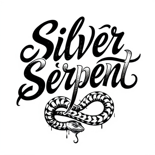 Silver Serpent Tattoo idea