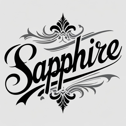 Sapphire Tattoo idea