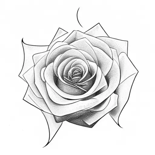 Rose With A Name In Stem