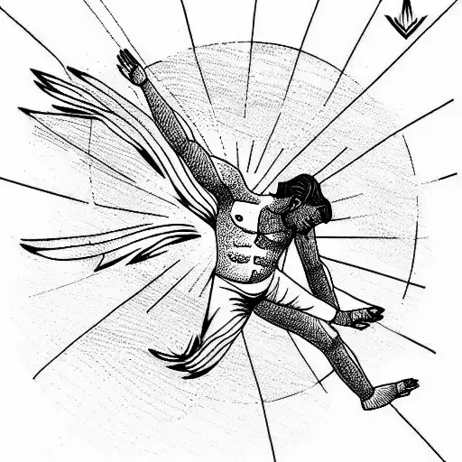 Icarus Reaching For The Sun