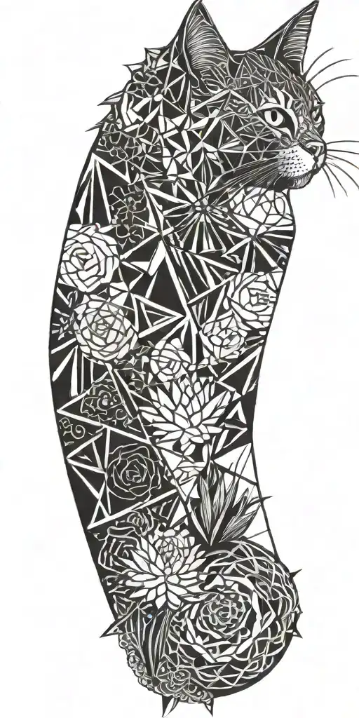 Cat Cactus Acid Wave Triangle Fractals