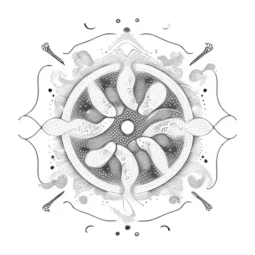 A Steaming Cup Of Coffee With Swirling Patterns Of Steam And Coffee Beans