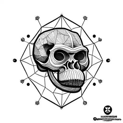 Australopithecus Enlongated Jaw Skull With Small Fangs
