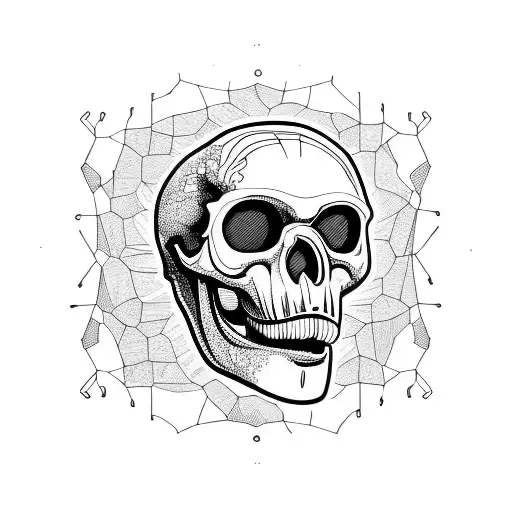 Australopithecus Enlongated Jaw Skull