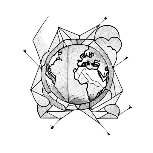 Atlas God Earth Geology