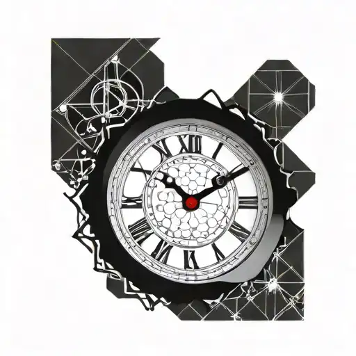 Simple Roman Numeral Clock Face