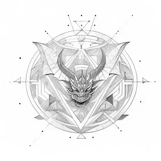 Dragon Con Linas Tribales Azules