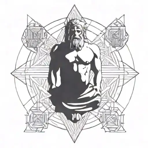 Greek God Titas Atlas Hold World Above Head