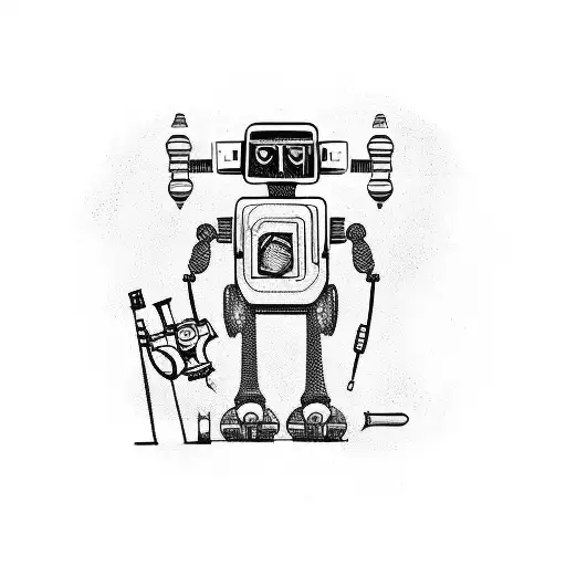 Robot With A Sniper Rifle