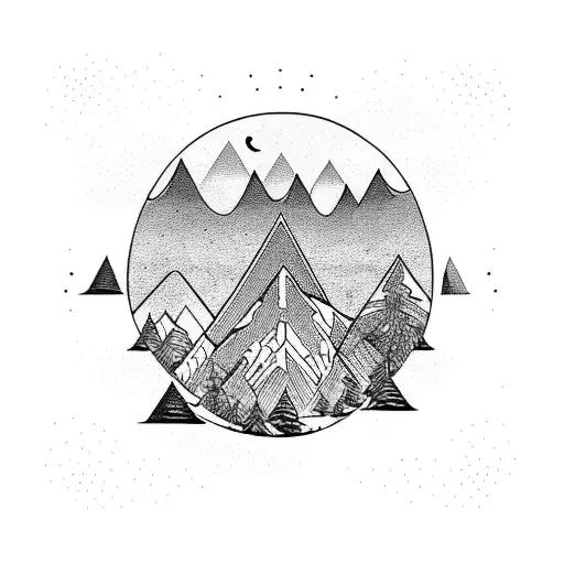 Forest Mountain Travel Nordic Gods