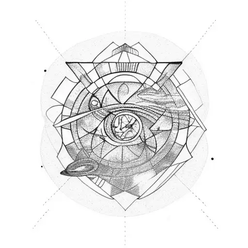 Planets Attached To Hand Smoke In The Background