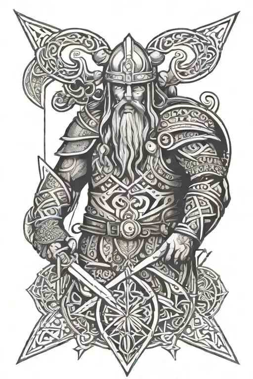 Viking Spell Protection Warrior