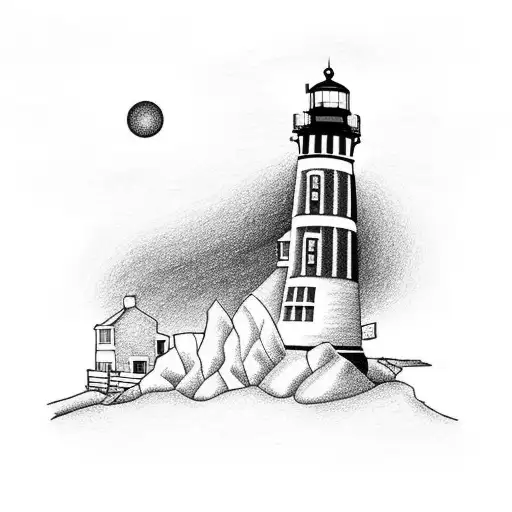 Lighthouse On Nantucket