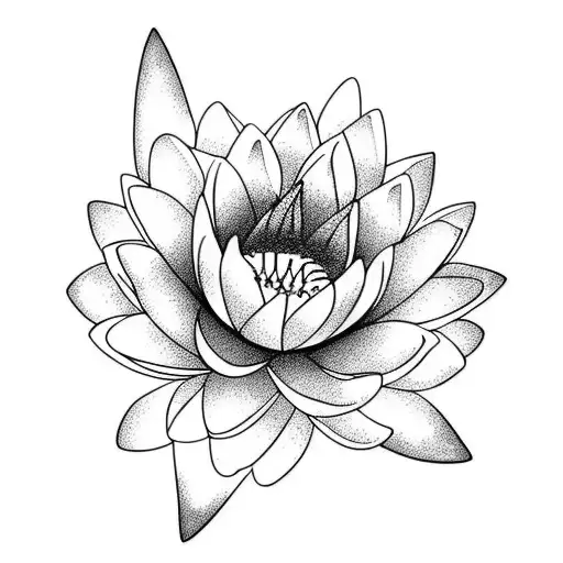 Water Lilly And Light