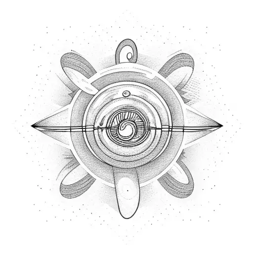 Planets Hanging With Strings Attached To Hand Smoke In The Background