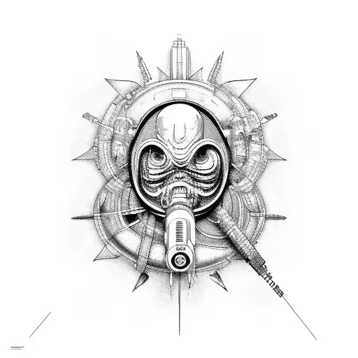 Sci-fi Gaming Astronomy Band Giger