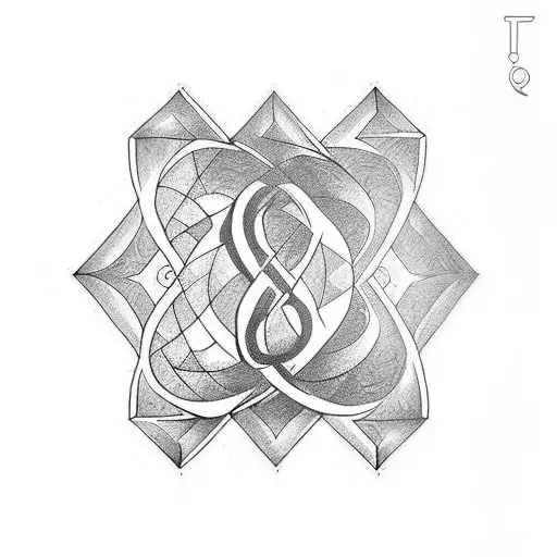 Hourglass With The Letter E