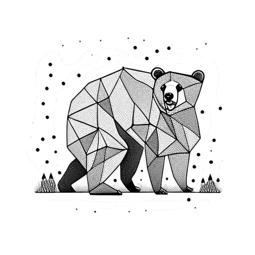 Bear In Woods By The Ocean