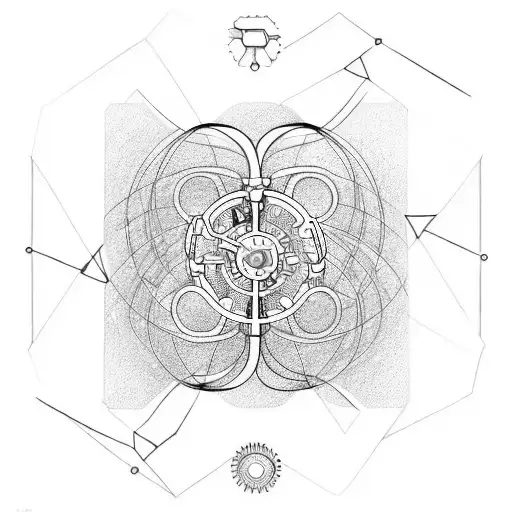 A Clockwork Mechanism Intertwined With A Dna Double Helix
